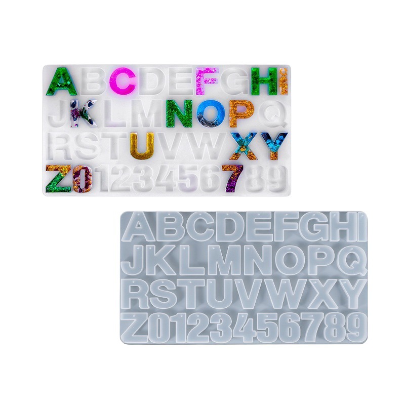 Art And Craft Letter Z - Uppercase Letter Silicone Mold Capital Alphabet