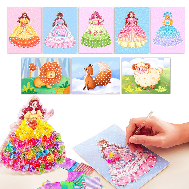 Art Craft 4 Years Old - Poke-in Art Crafts Kit for Kids