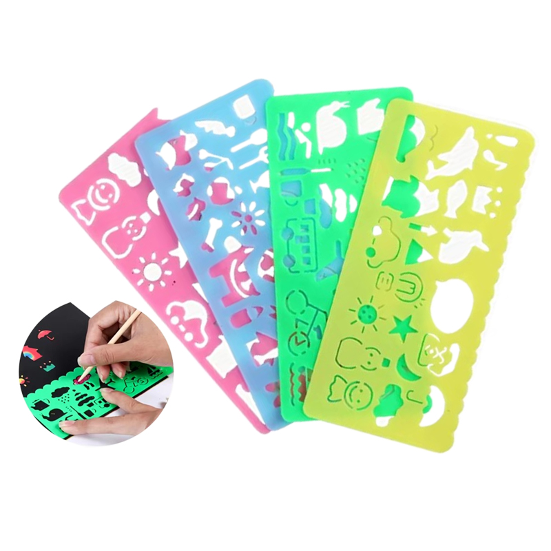 Art Craft 4 Years Old - Children Drawing Toys DIY Painting Template