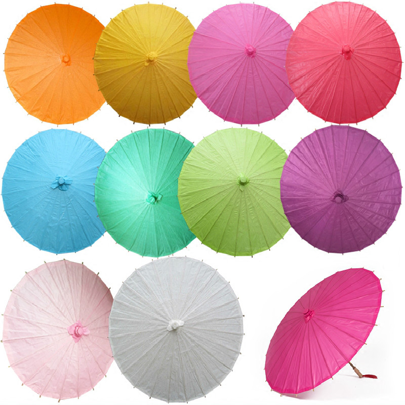 Art Craft Umbrella - New 5 Size Handmade Colored Paper