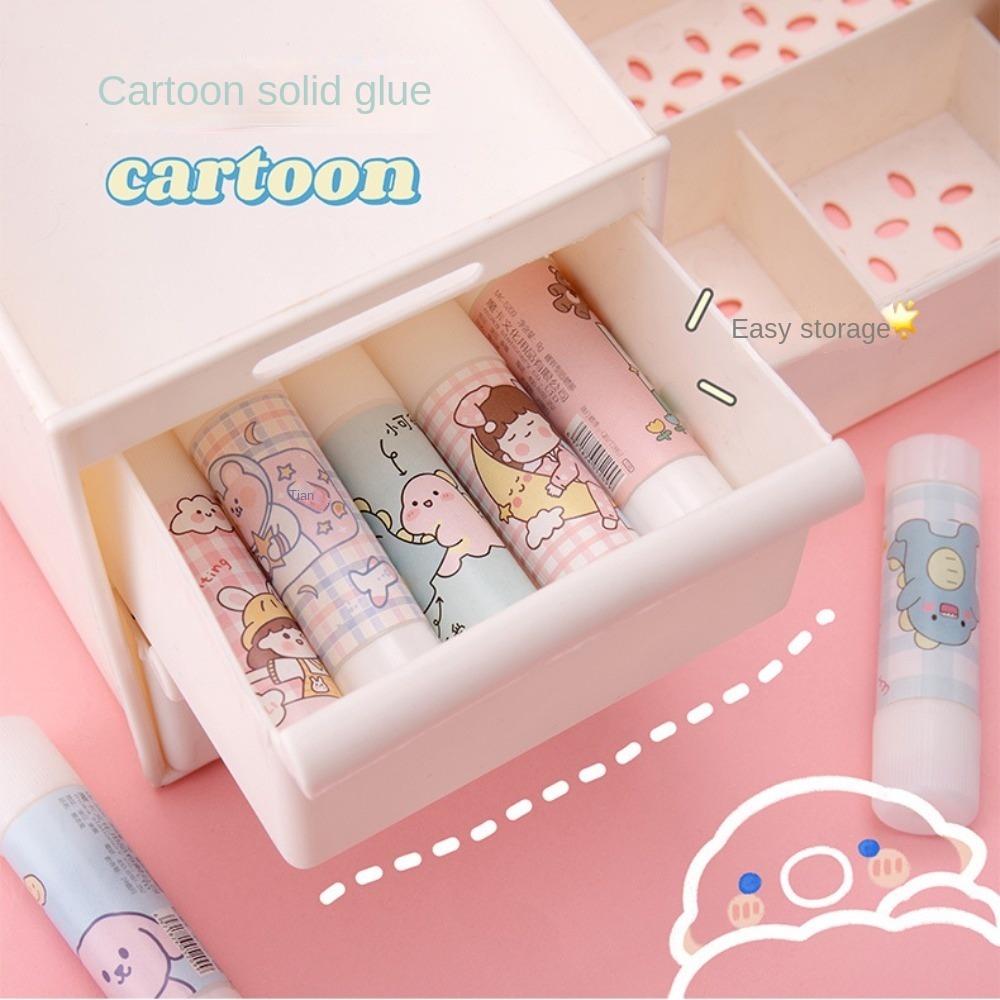 Art Craft 4 Years Old - Practical Cartoon Solid Glue Stick Solid
