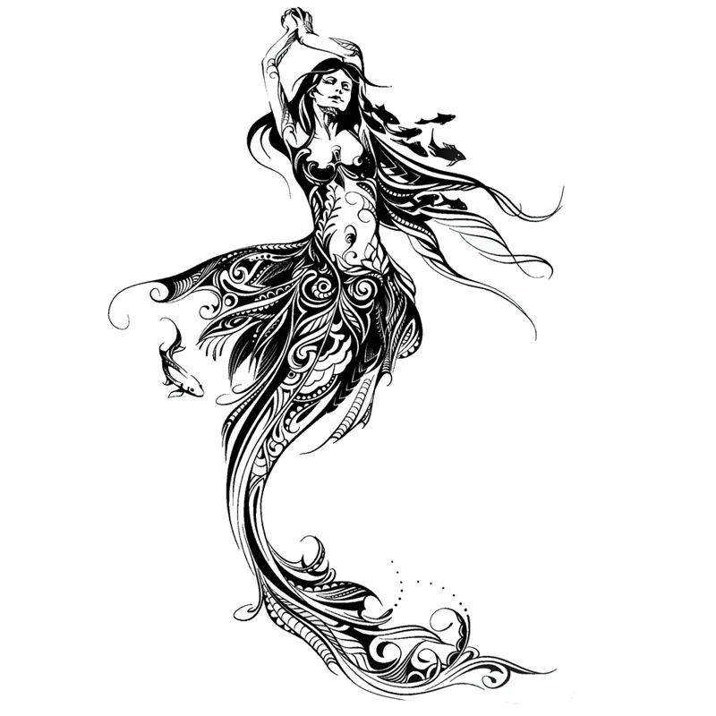 New Art Girl Stamps Mermaid lo - Art Craft Umbrella 评论和价格