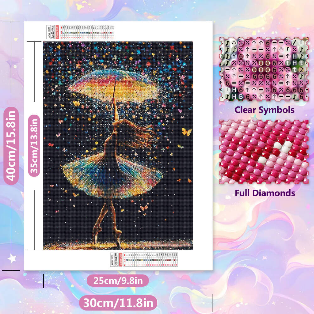 EverShine DIY Diamond Painting - Art Craft Umbrella 评论和价格