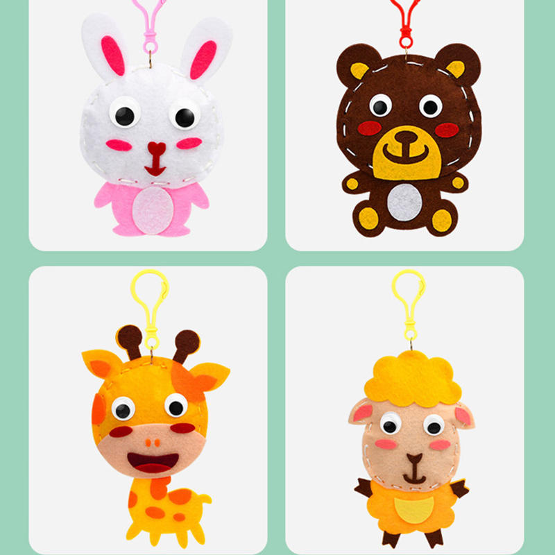 Children DIY Sewing Toys Carto - Art Craft 4 Years Old 评论和价格