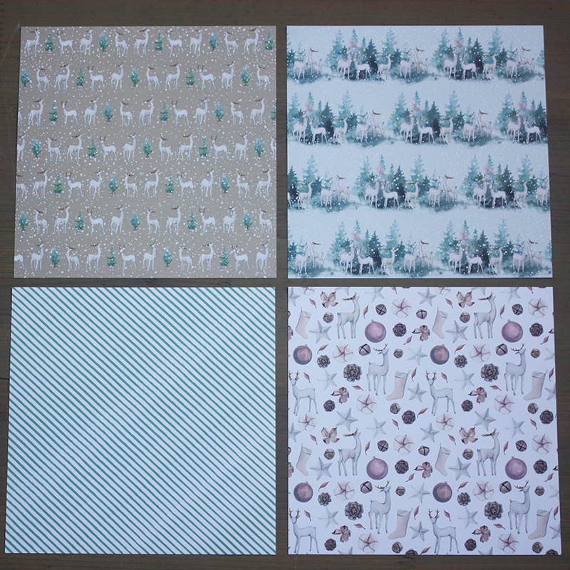 KLJUYP 24 Sheets Winter Time S - Art Craft Winter 评论和价格