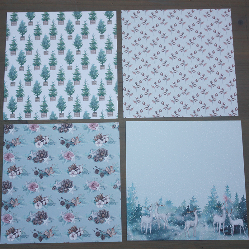 KLJUYP 24 Sheets Winter Time S - Art Craft Winter 评论和价格
