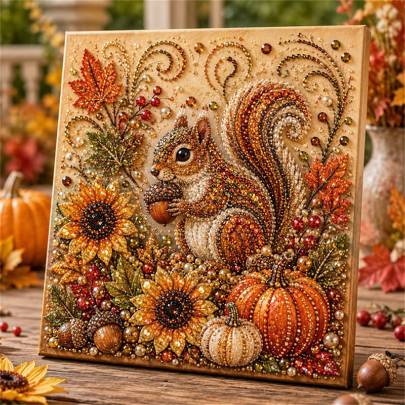Autumn Diamond Pearl Painting  - Art Craft Flower 评论和价格