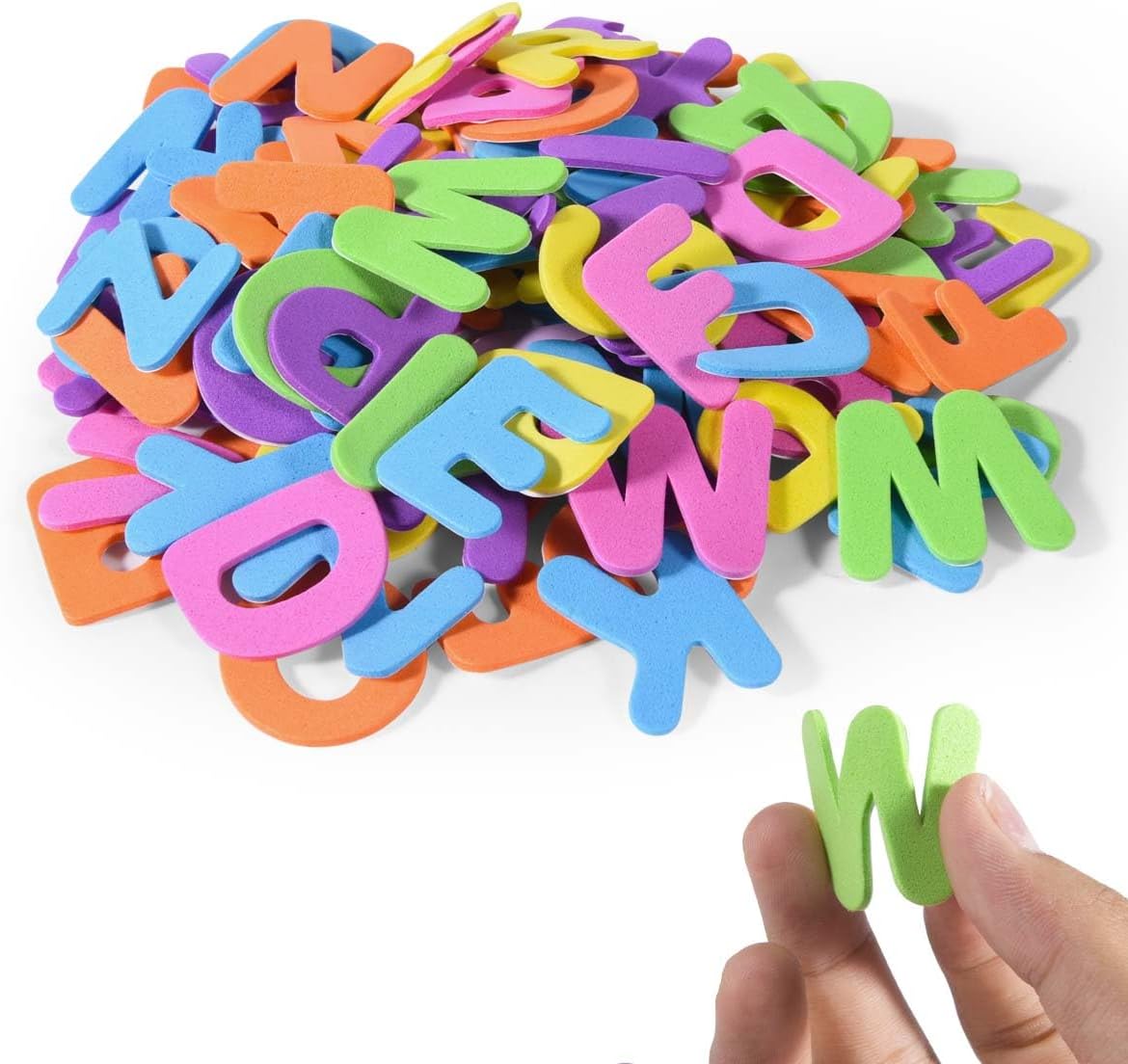156-468pcs Foam Letter Sticker - Art And Craft Letter Z 评论和价格