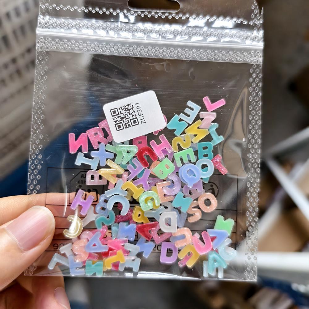 100Pcs 3D Colorful Letter Nail - Art And Craft Letter Z 评论和价格