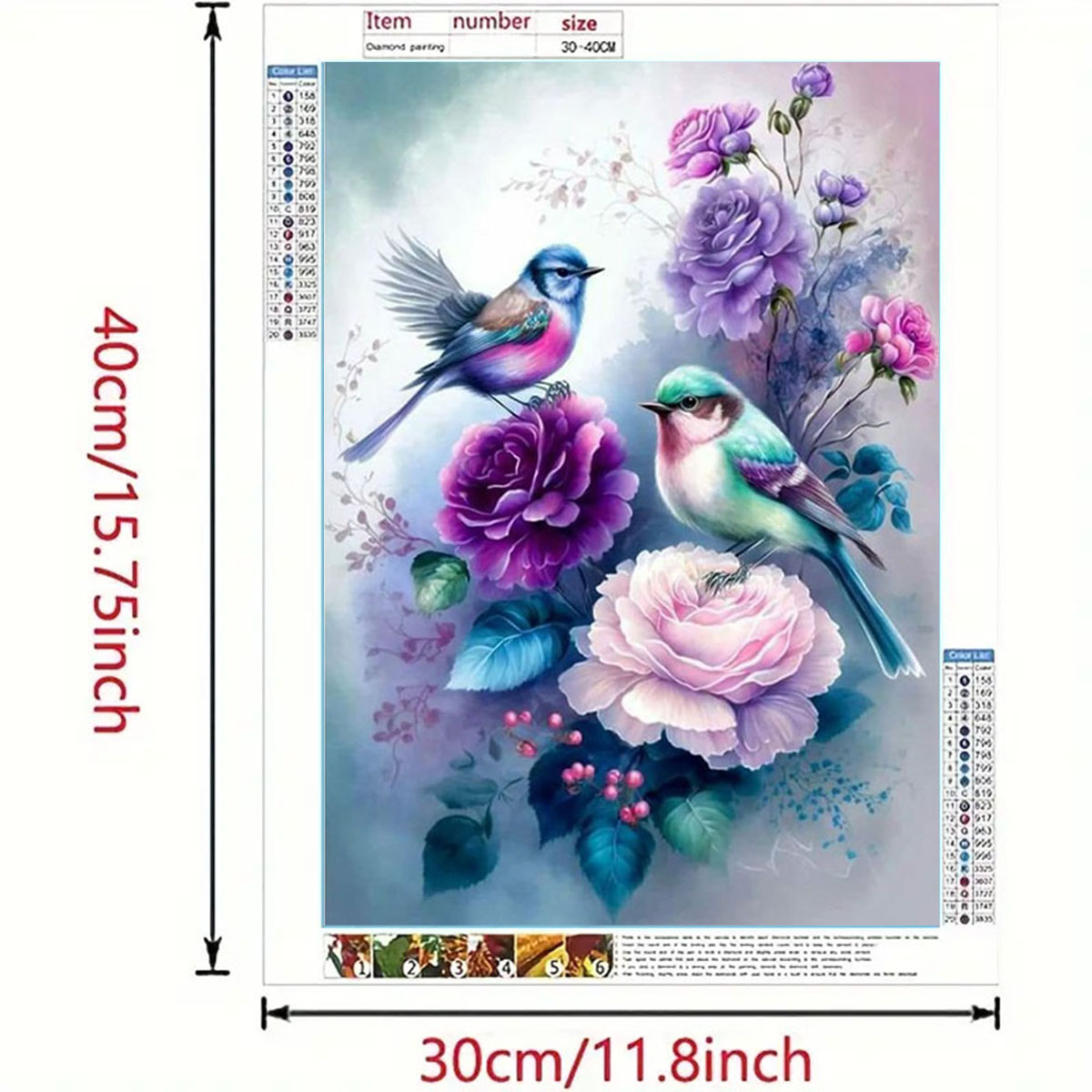 1 Set of Bird Song Flower Frag - Art Craft Flower 评论和价格