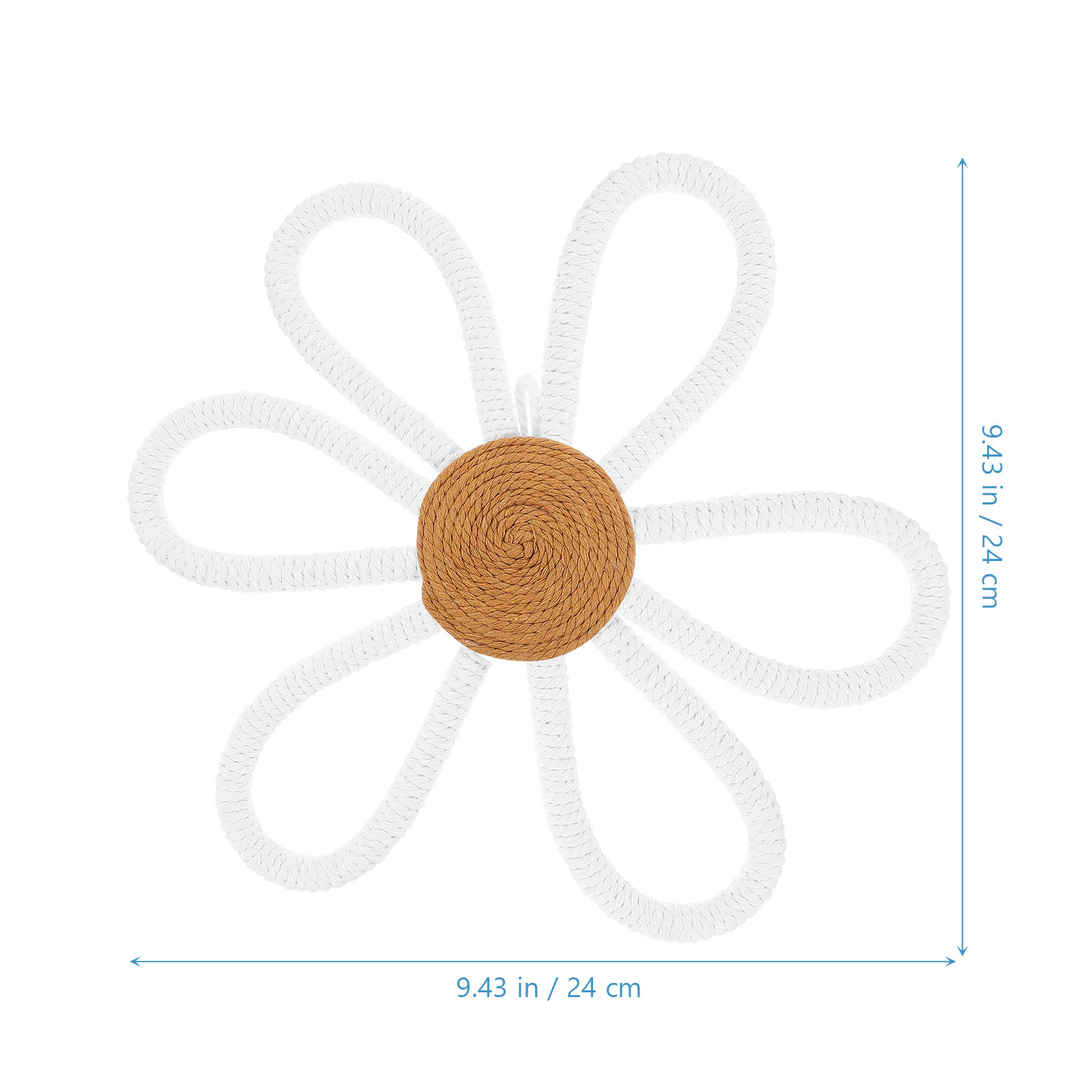 Woven Daisy Wall Decor Boho Ma - Art And Craft For Nursery 评论和价格