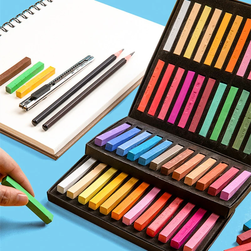12/24/36/48 Colors/Set Art Dra - Chalk Pastel Set 评论和价格