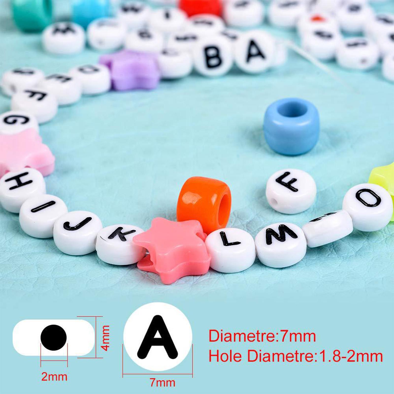 1200Pcs Alphabet Letter Beads  - Art And Craft Letter Z 评论和价格