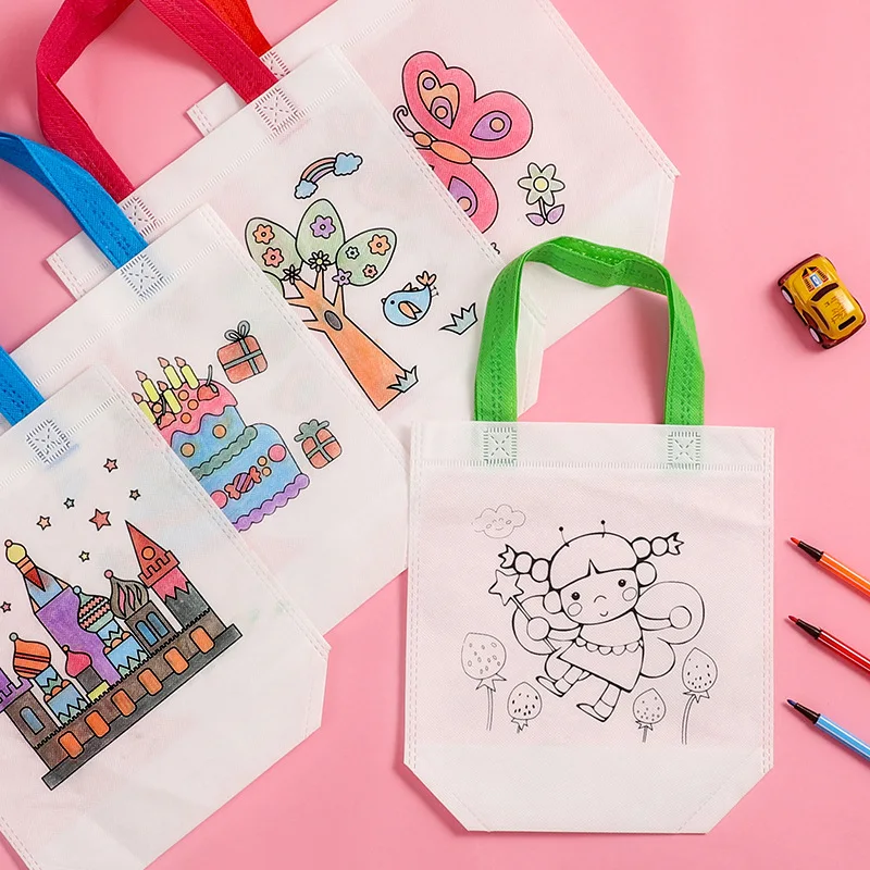 1-10pcs Sets DIY Graffiti Bag  - Art Craft 4 Years Old 评论和价格
