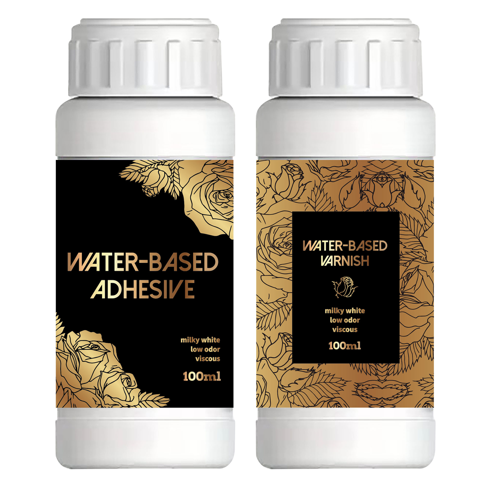 100ML/200ML Golden Foil Adhesi - Art Craft Kit 评论和价格