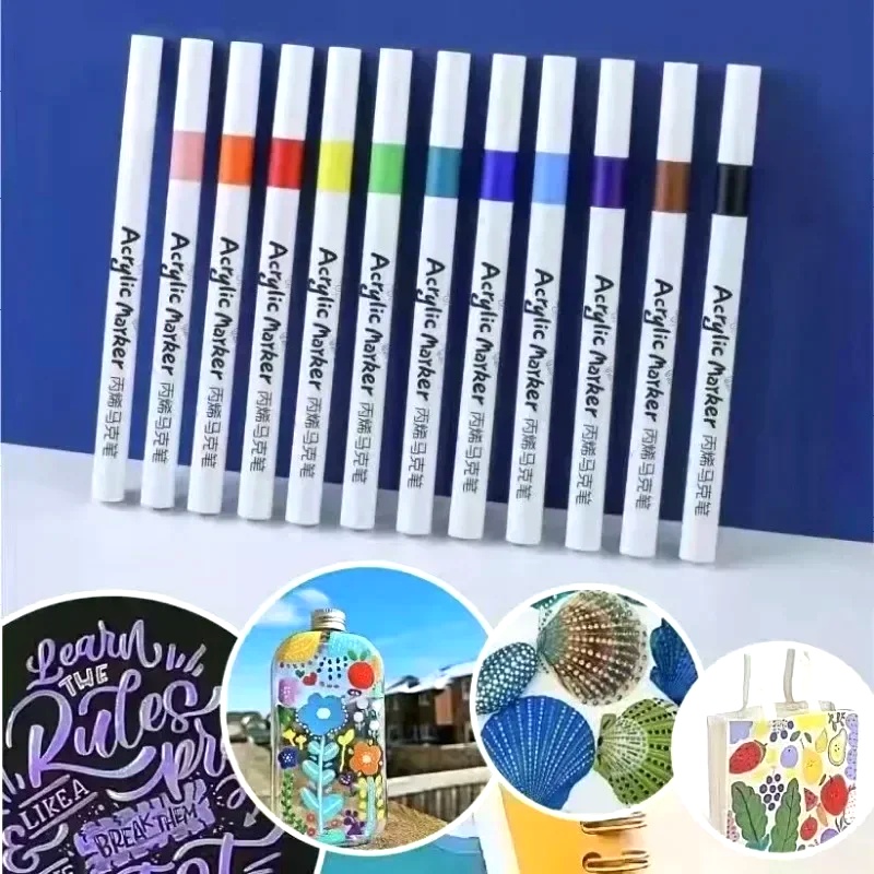 Soft Tip Acrylic Marker Pen Se - Art Craft 4 Years Old 评论和价格