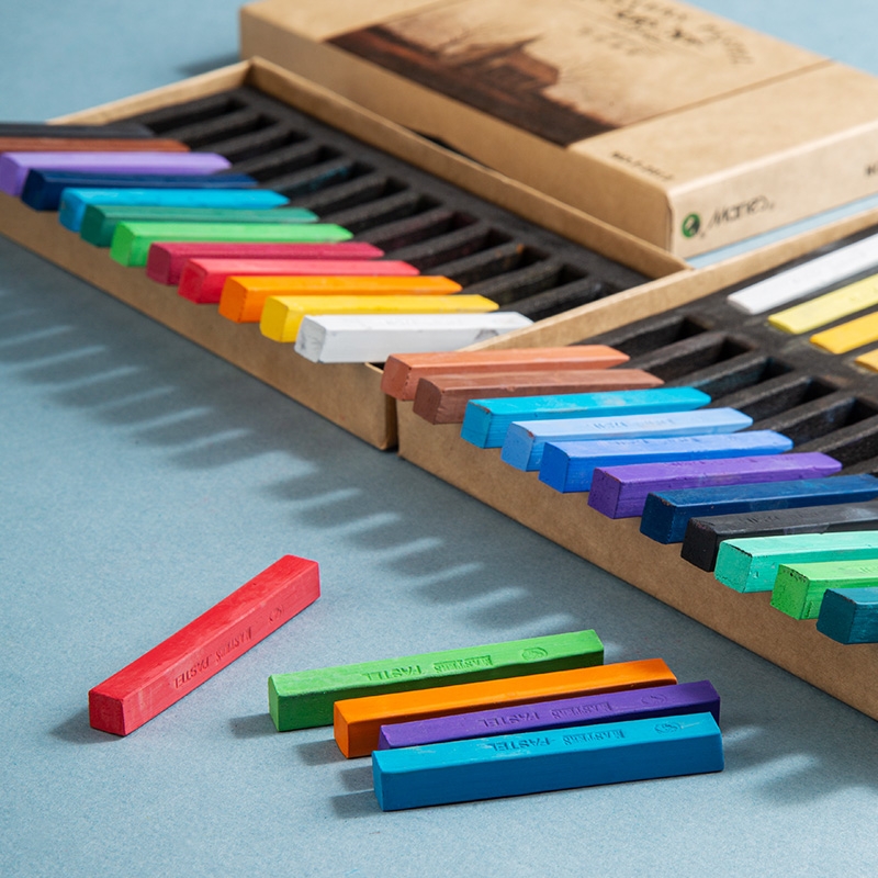 12/24/36/48 Color Maries Squar - Chalk Pastel Set 评论和价格