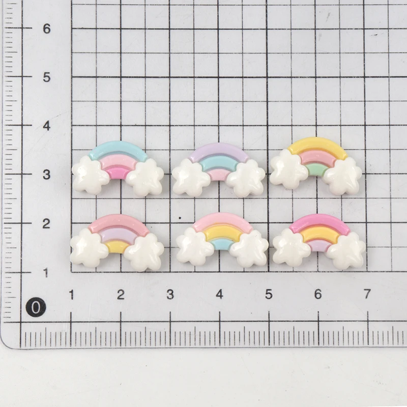 30Pcs/300pcs Mini Resin Rainbo - Art Craft 4 Years Old 评论和价格