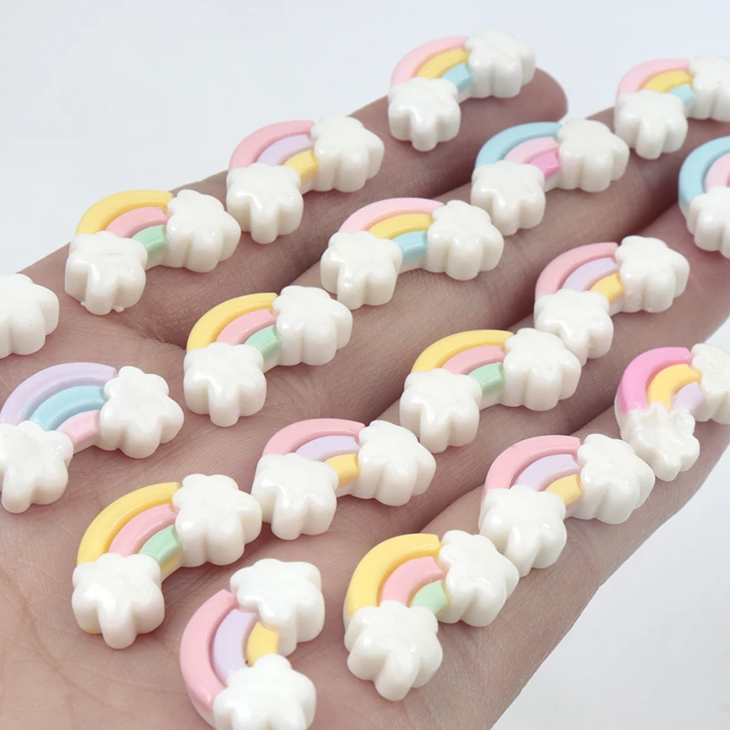 30Pcs/300pcs Mini Resin Rainbo - Art Craft 4 Years Old 评论和价格