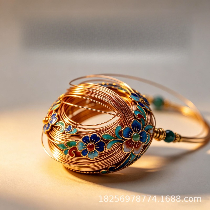Cloisonne Aluminum Flat Wire G - Art Craft Winter 评论和价格