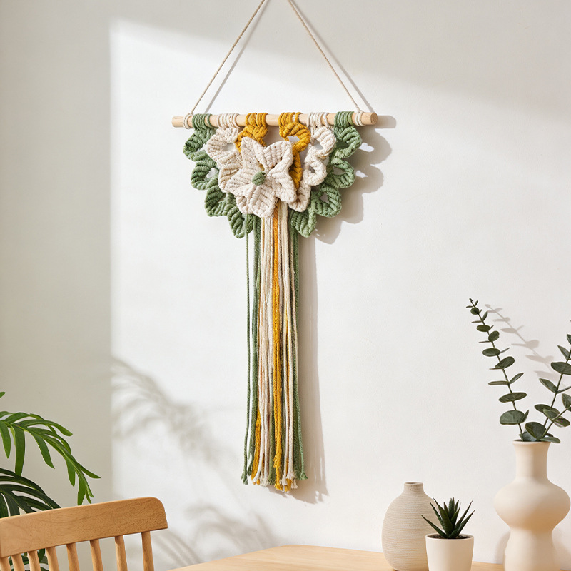 Woven Wall Hanging Boho Geomet - Art And Craft For Nursery 评论和价格