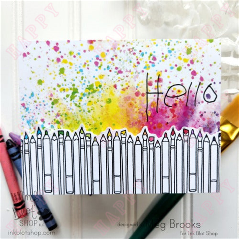 Clear Stamps Arts And Crafts B - Art Craft Umbrella 评论和价格