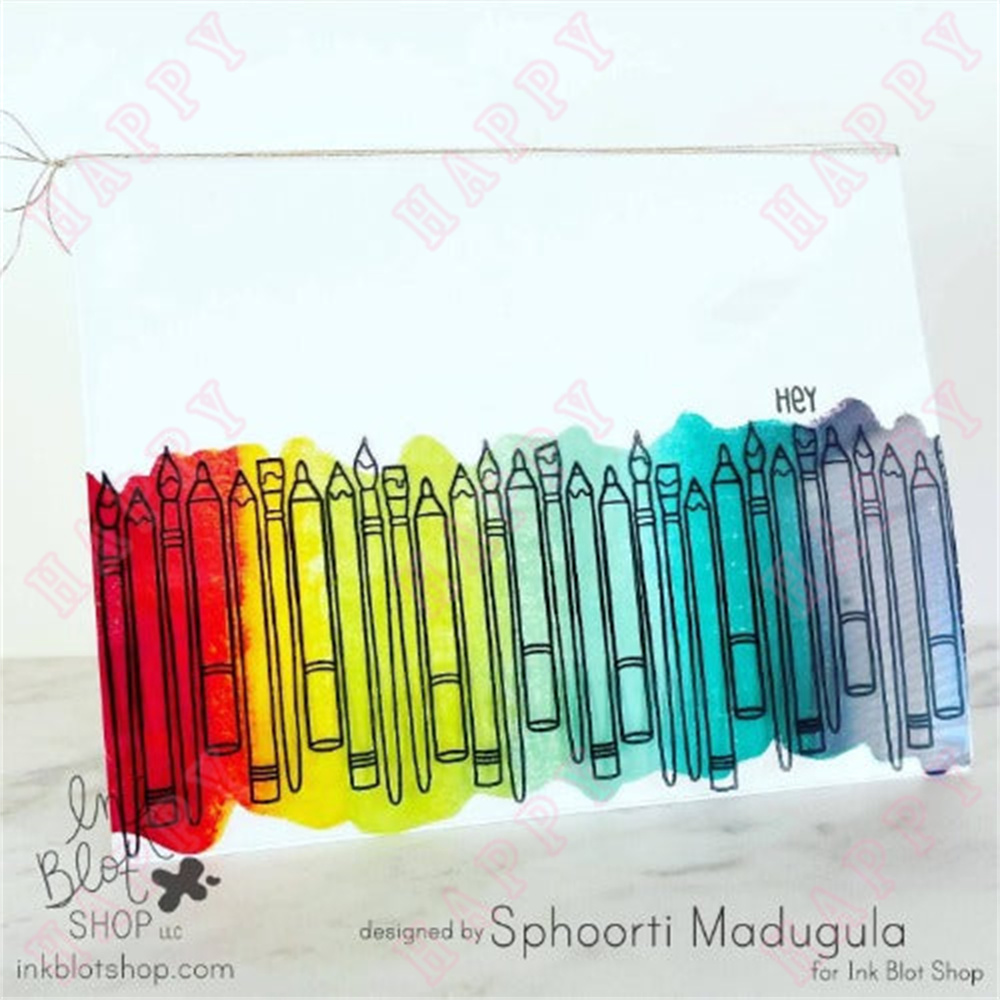 Clear Stamps Arts And Crafts B - Art Craft Umbrella 评论和价格
