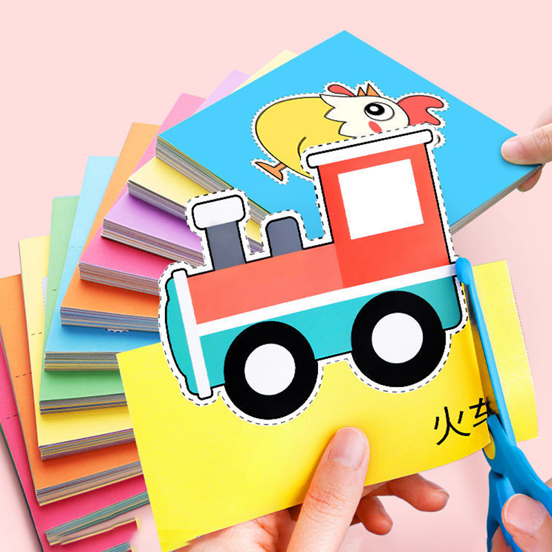 96Pcs Fun Paper Cutting Set, P - Art Craft 4 Years Old 评论和价格