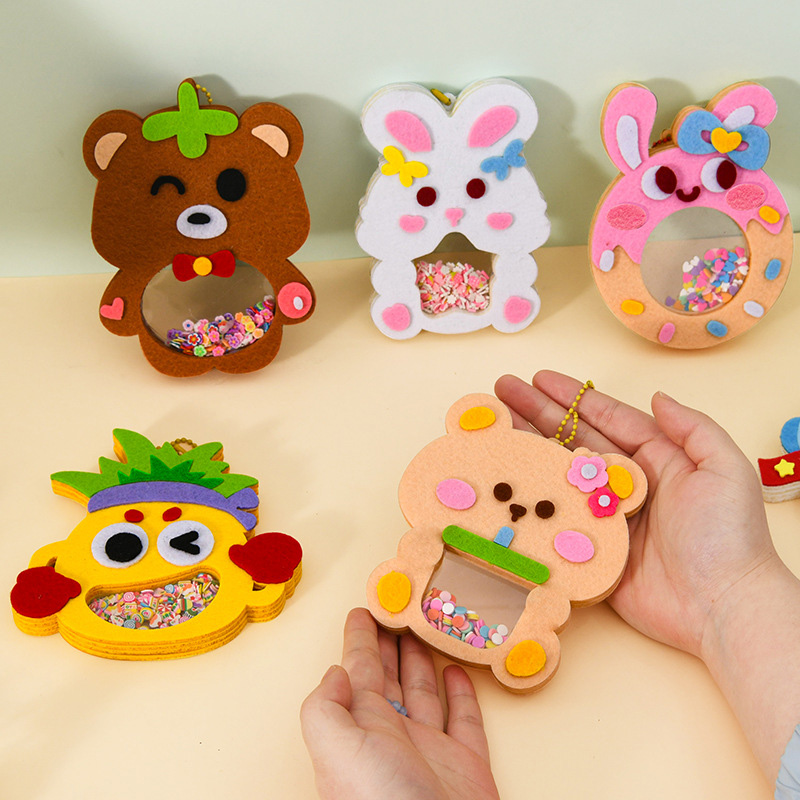 DIY Animal Shake Pendant Art C - Art Craft 4 Years Old 评论和价格