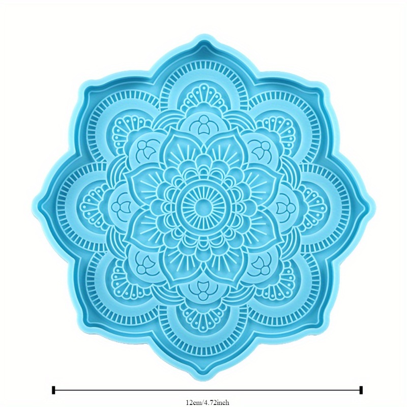 Mandala Coaster Silicone Mold  - Art Craft Flower 评论和价格