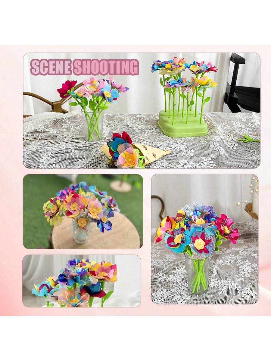 Kids Flower Craft Kit with Pre - Art Craft 4 Years Old 评论和价格