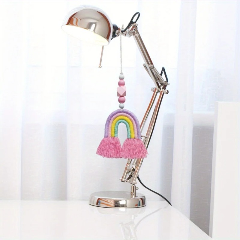 Rainbow Wind Chimes Weaving Mi - Art And Craft For Nursery 评论和价格