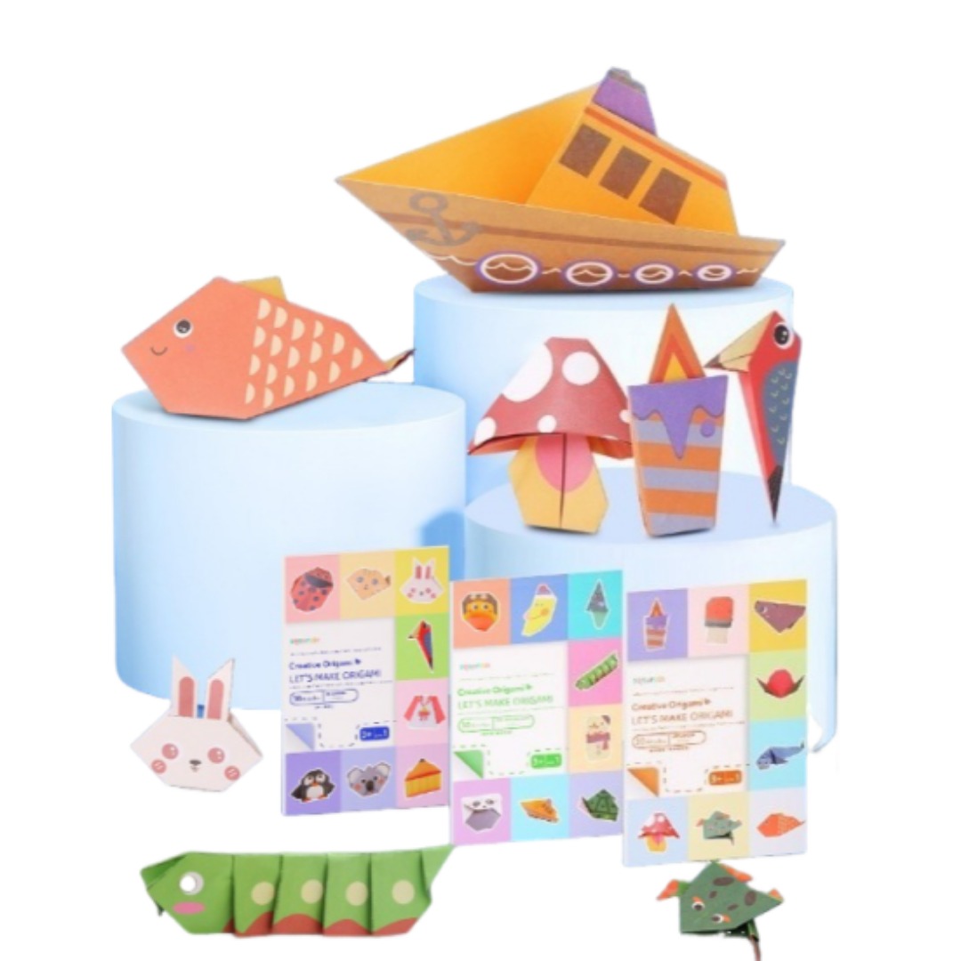 New Origami Kit 30 Sheets Orig - Art Craft 4 Years Old 评论和价格