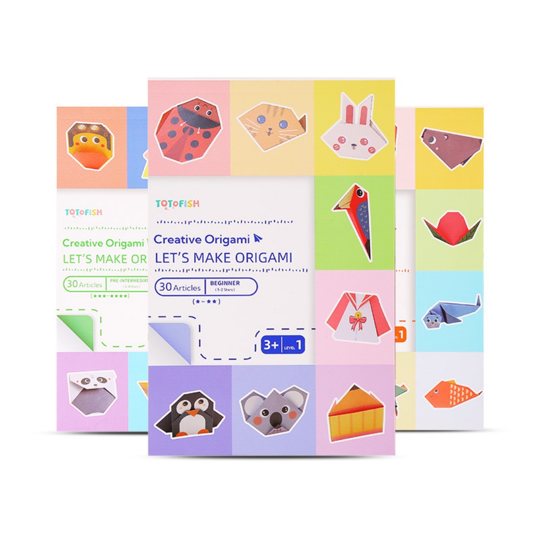 New Origami Kit 30 Sheets Orig - Art Craft 4 Years Old 评论和价格