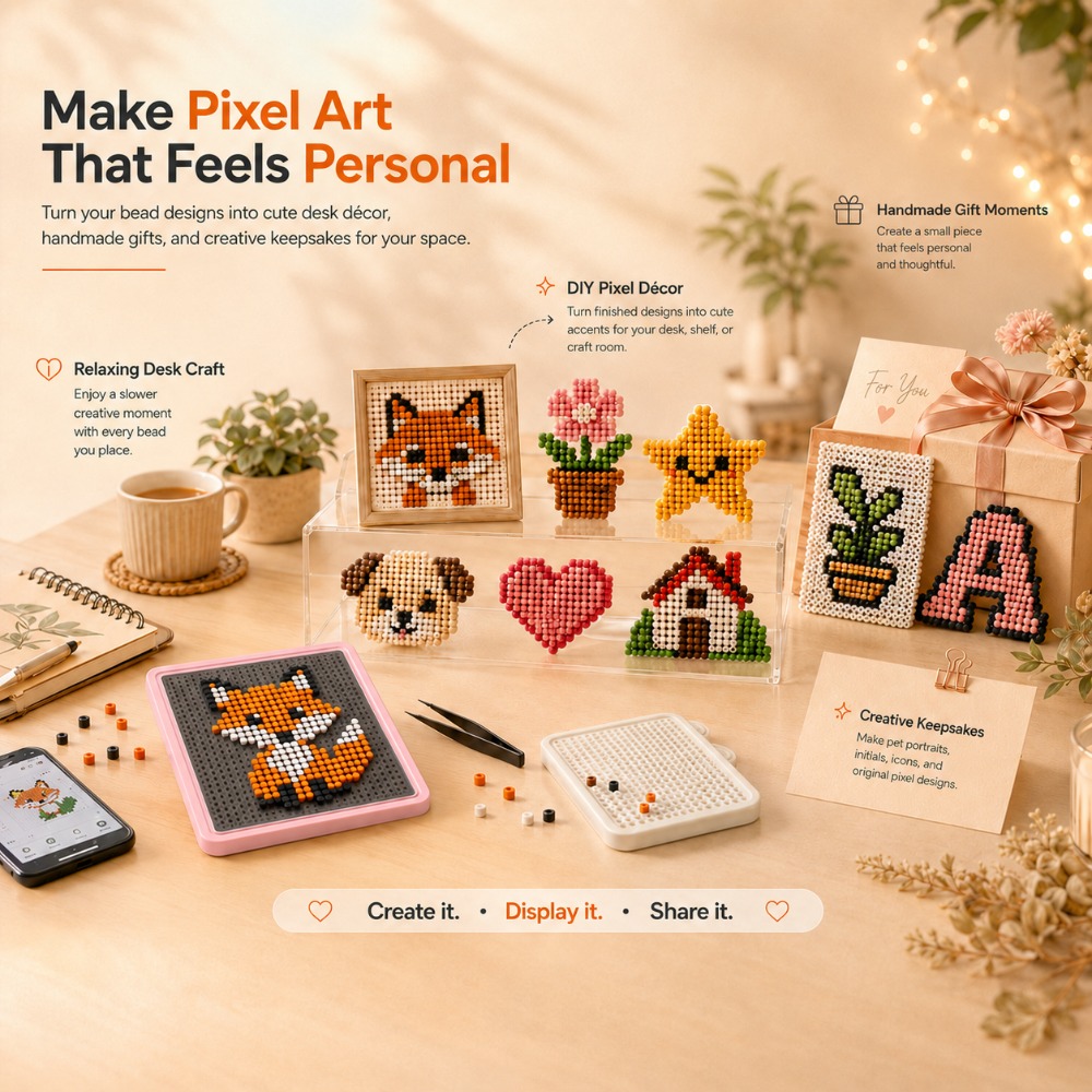 LED Smart Fuse Bead Pegboard,  - Art Craft Kit 评论和价格