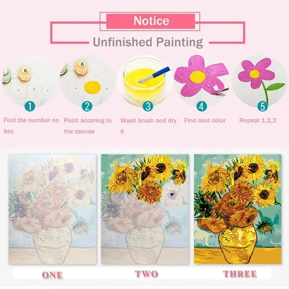 Paint By Numbers Kit for Adult - Art Craft Winter 评论和价格