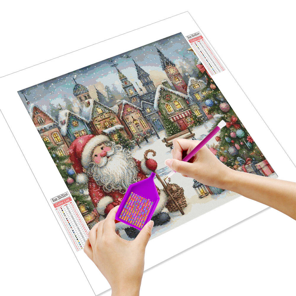 Huacan DIY 5D Diamond Painting - Art Craft Winter 评论和价格