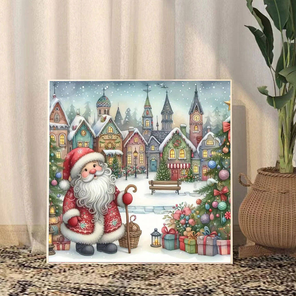 Huacan DIY 5D Diamond Painting - Art Craft Winter 评论和价格