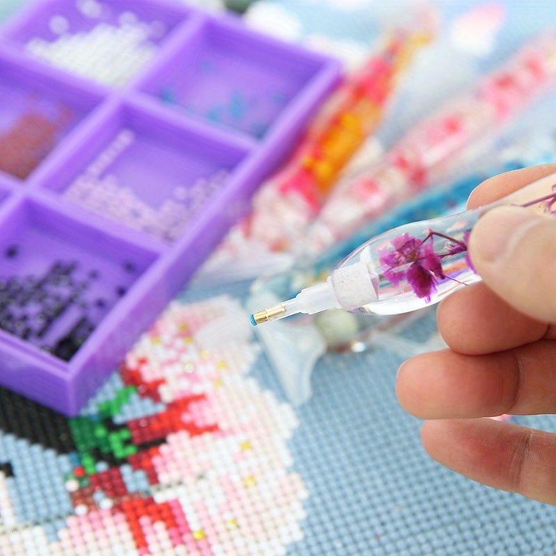 1set Flower Design Resin 5D Di - Art Craft Flower 评论和价格